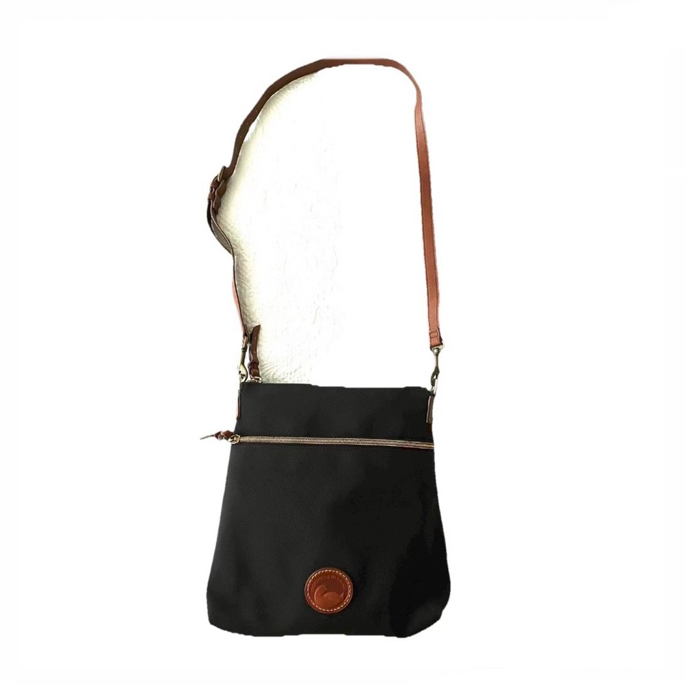 Dooney and Bourke Black Canvas Crossbody